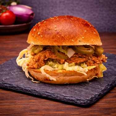 acılı çıtır burger